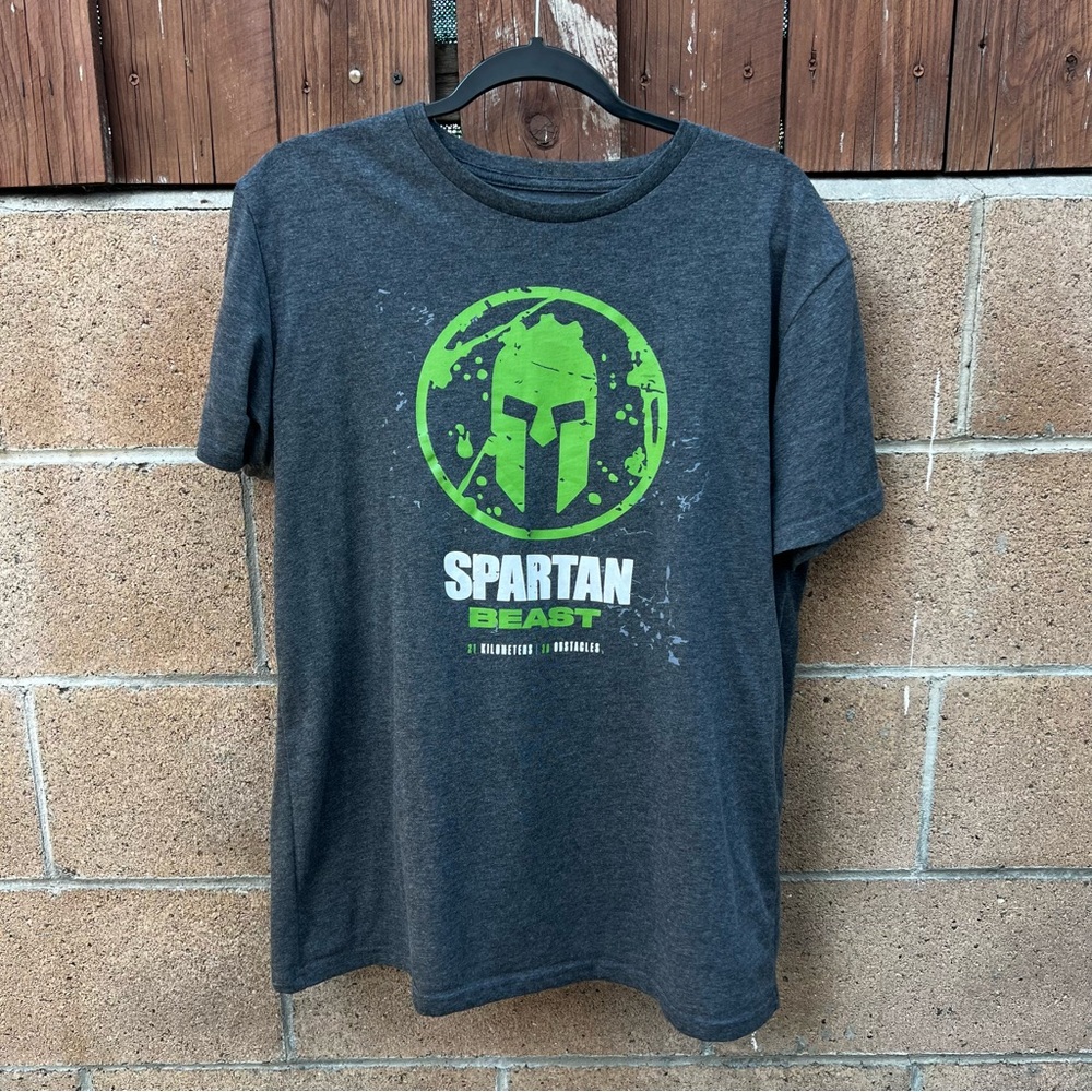 Grey Spartan Beast T-shirt